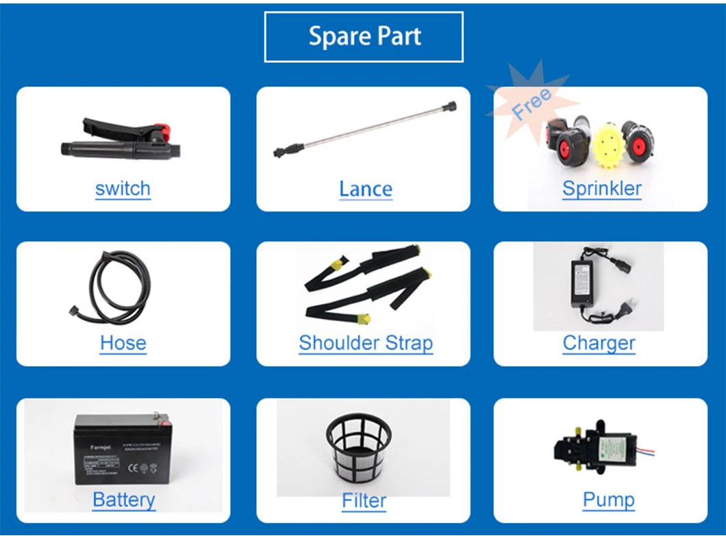 16L Knapsack Electric Battery Sprayer