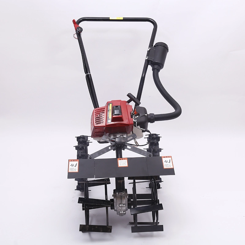 Mini Power Tiller Multifunctional Gasoline Tiller Farm Cultivator with Tools